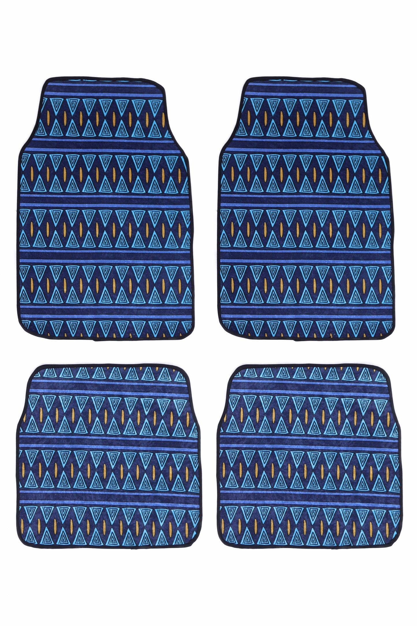 African Doodle - Set of 4 Car Mats