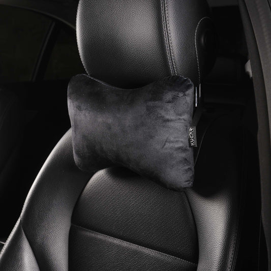 Black - Set of 2 Neck Pillows