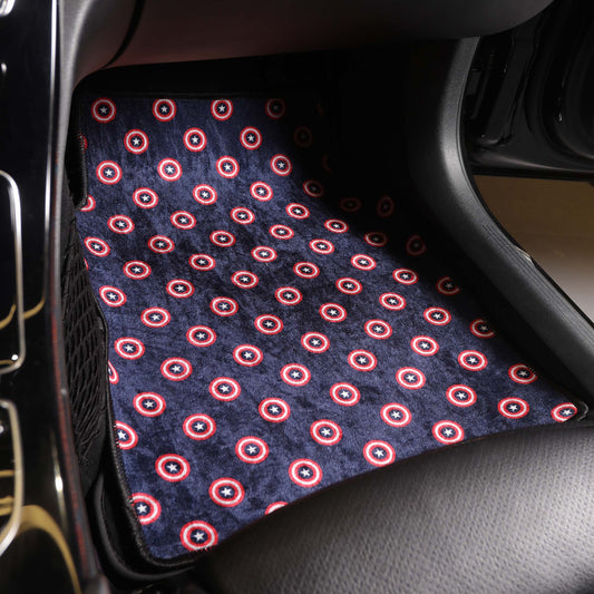 Captain America - Set of 4 Car Mats