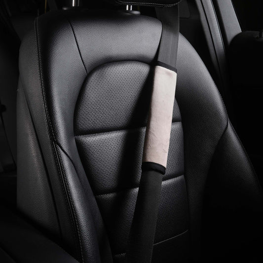 Champagne - Set of 2 Seat Belt Covers