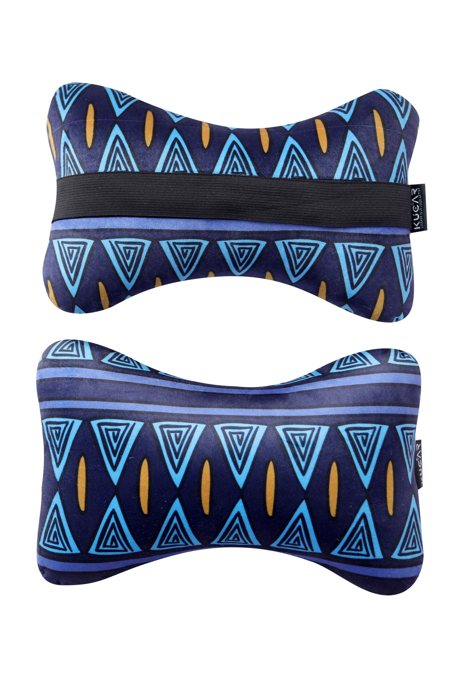 African Doodle-  Set of 2 Neck Pillows