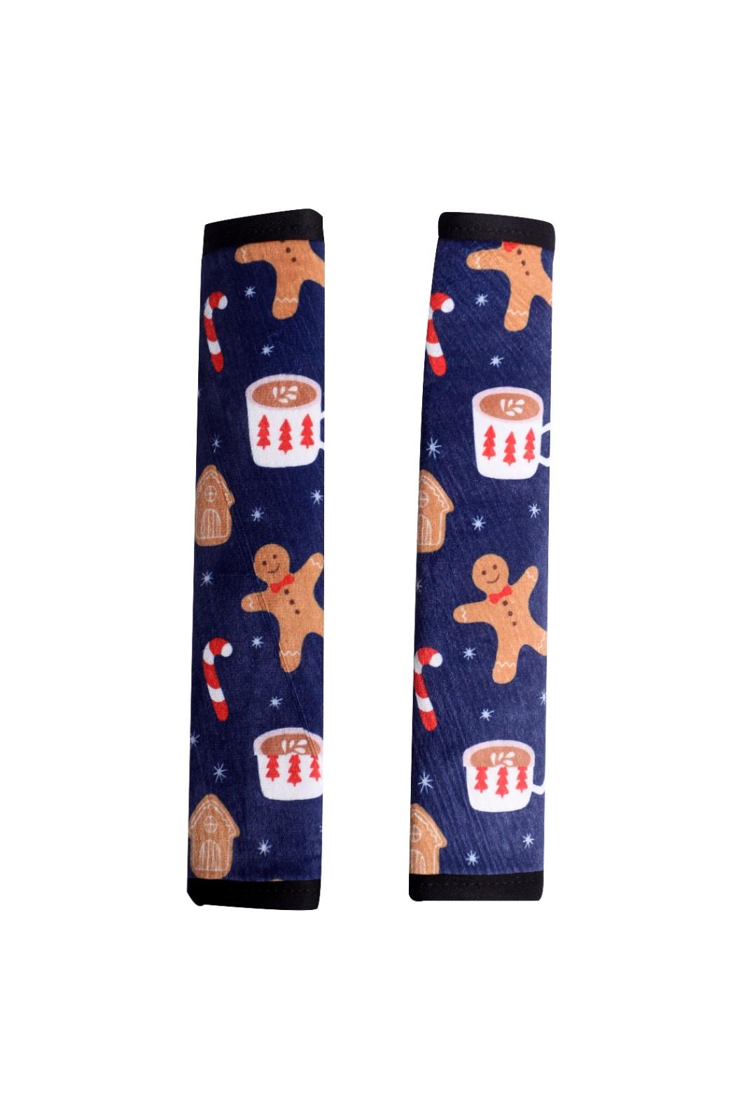 Hot Chocolate - Set of 2 Seat Belt Covers