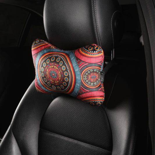 Mexican Art- Set of 2 Neck Pillows