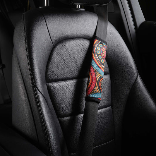 Mexican Art - Set of 2 Seat Belt Covers