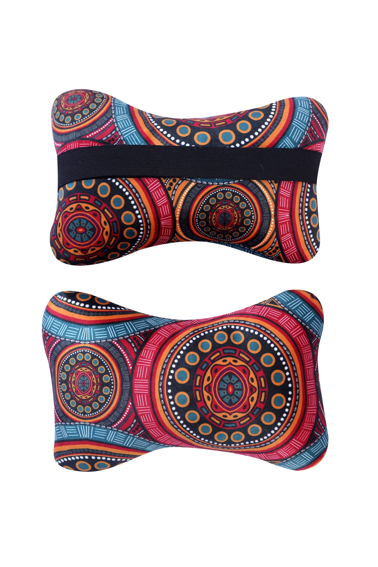 Mexican Art- Set of 2 Neck Pillows