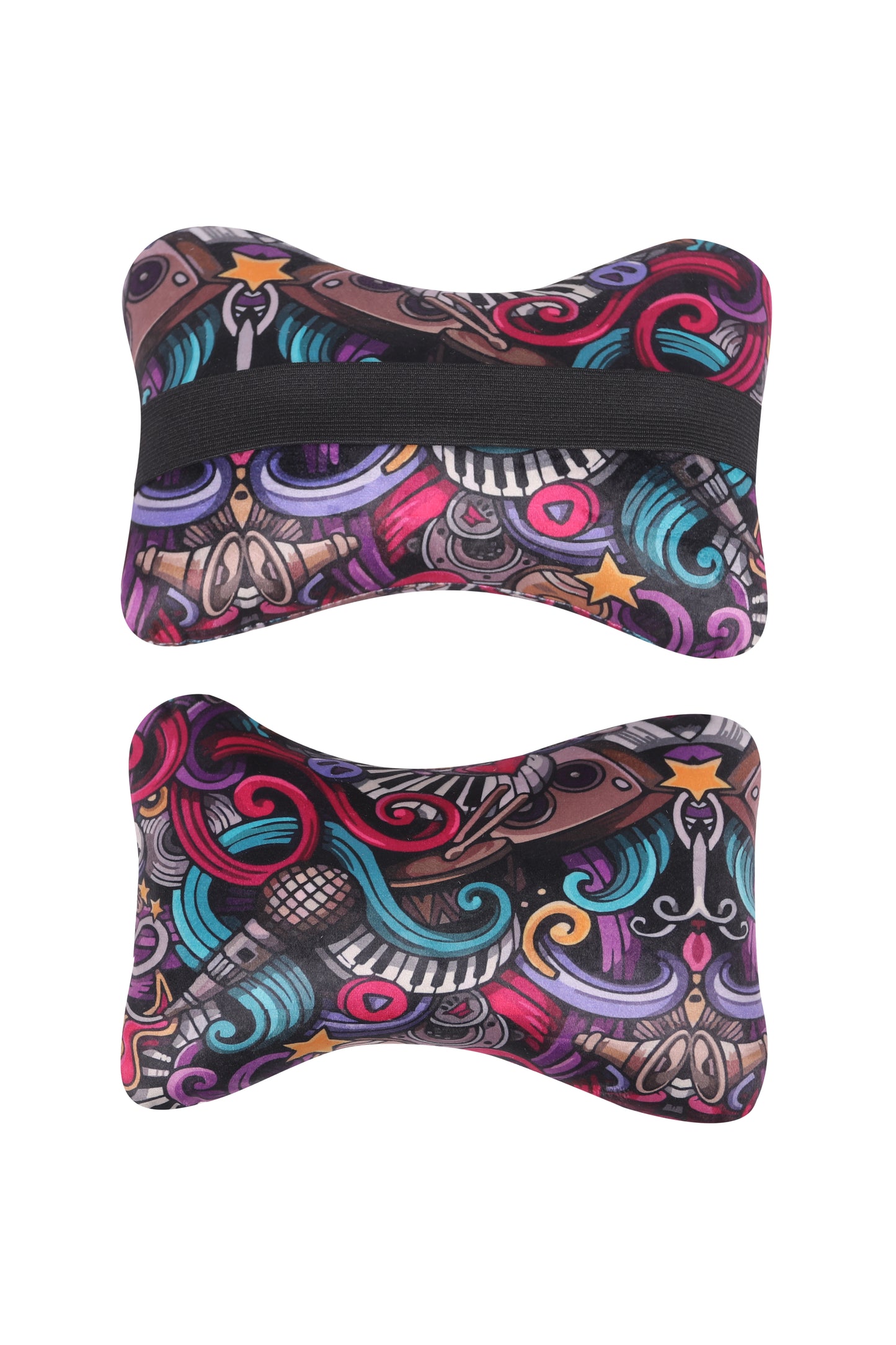 Musical -  Set of 2 Neck Pillows