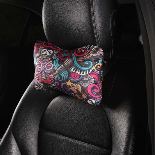 Musical -  Set of 2 Neck Pillows