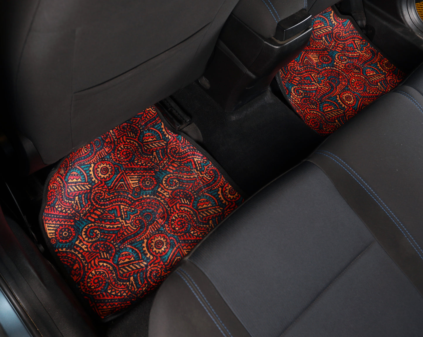 Vintage African - Set of 4 Car Mats