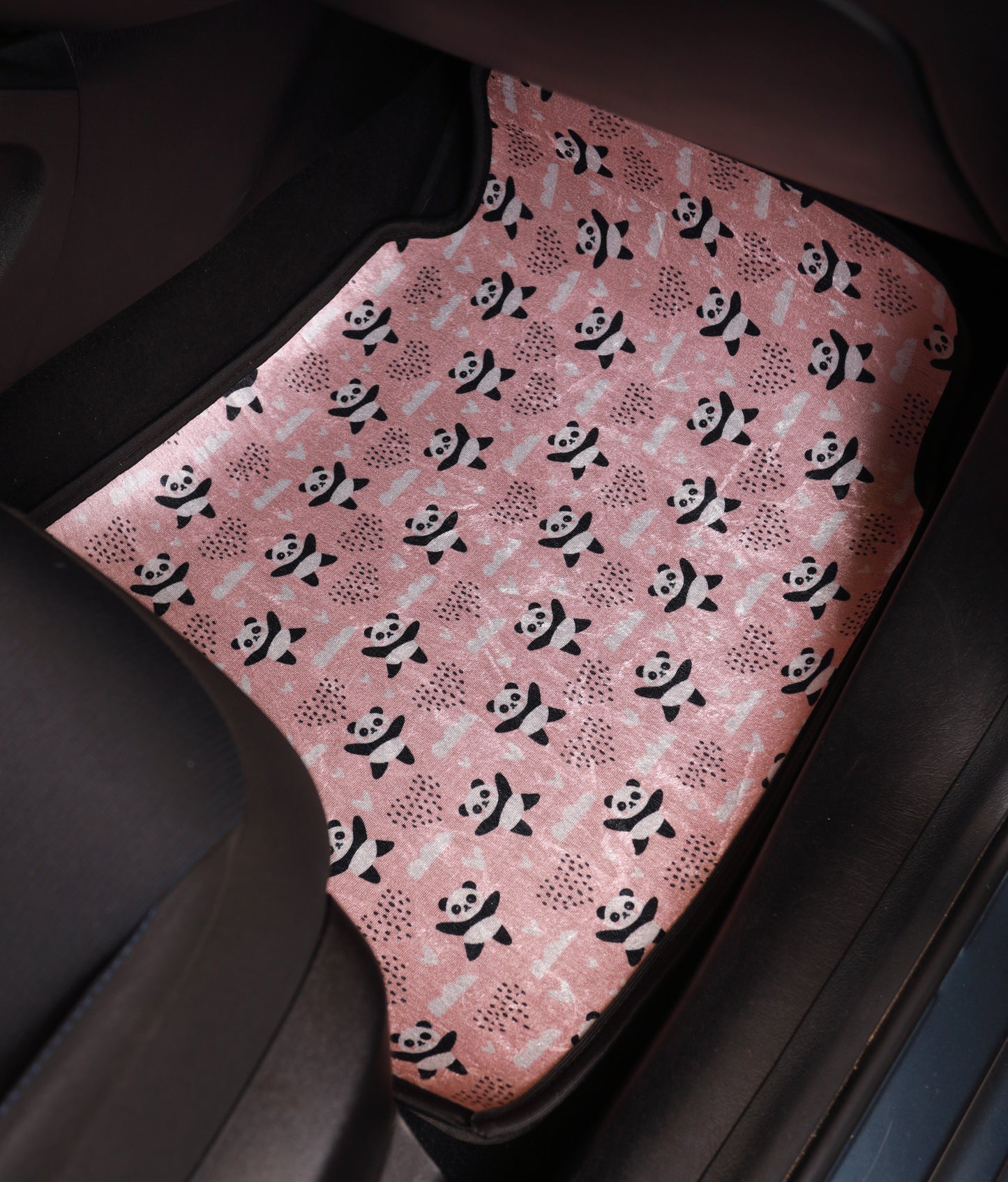 Panda Love - Set of 4 Car Mats
