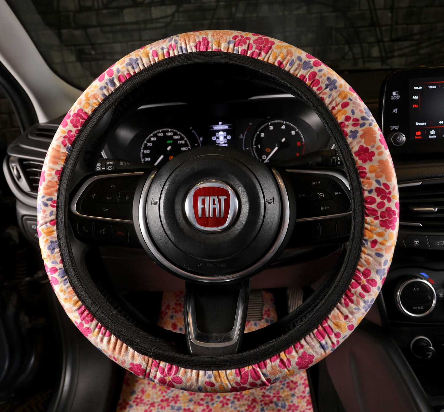 Floral - Steering wheel