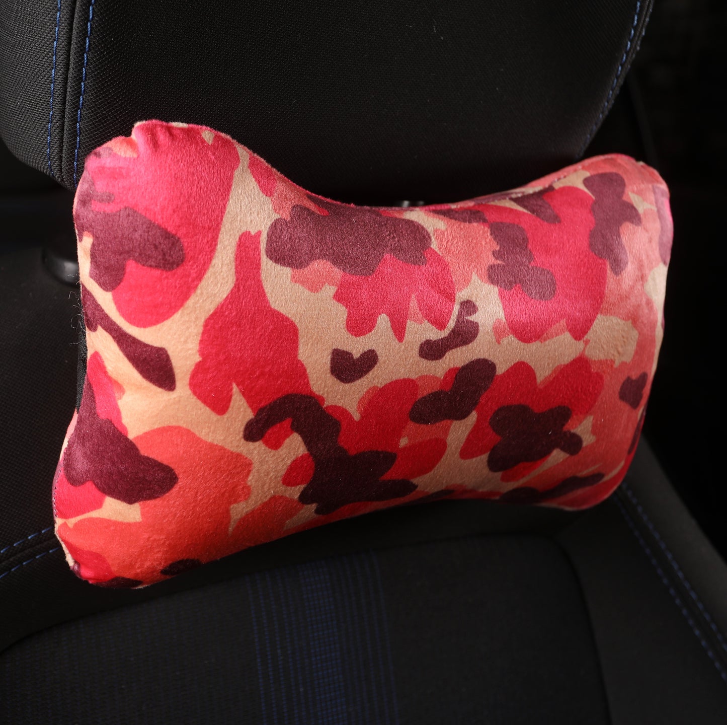 Pink Camouflage -  Set of 2 Neck Pillows