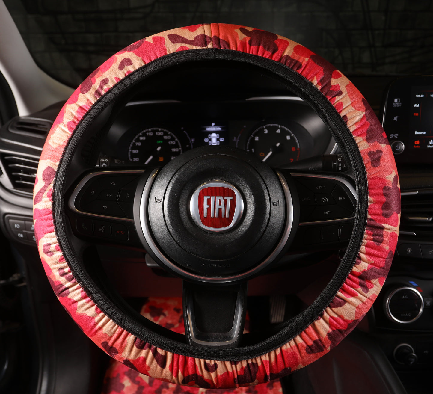 Pink Camouflage - Steering wheel