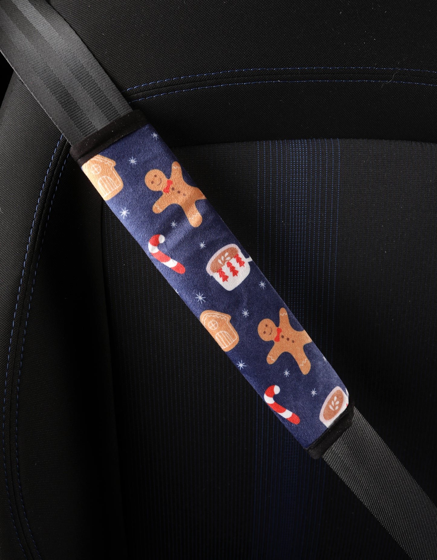 Hot Chocolate - Set of 2 Seat Belt Covers