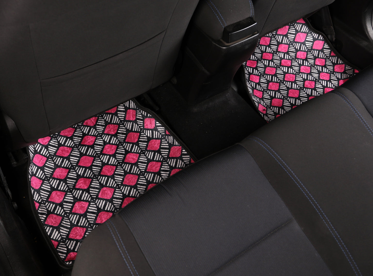 Flamin' Pink - Set of 4 Car Mats