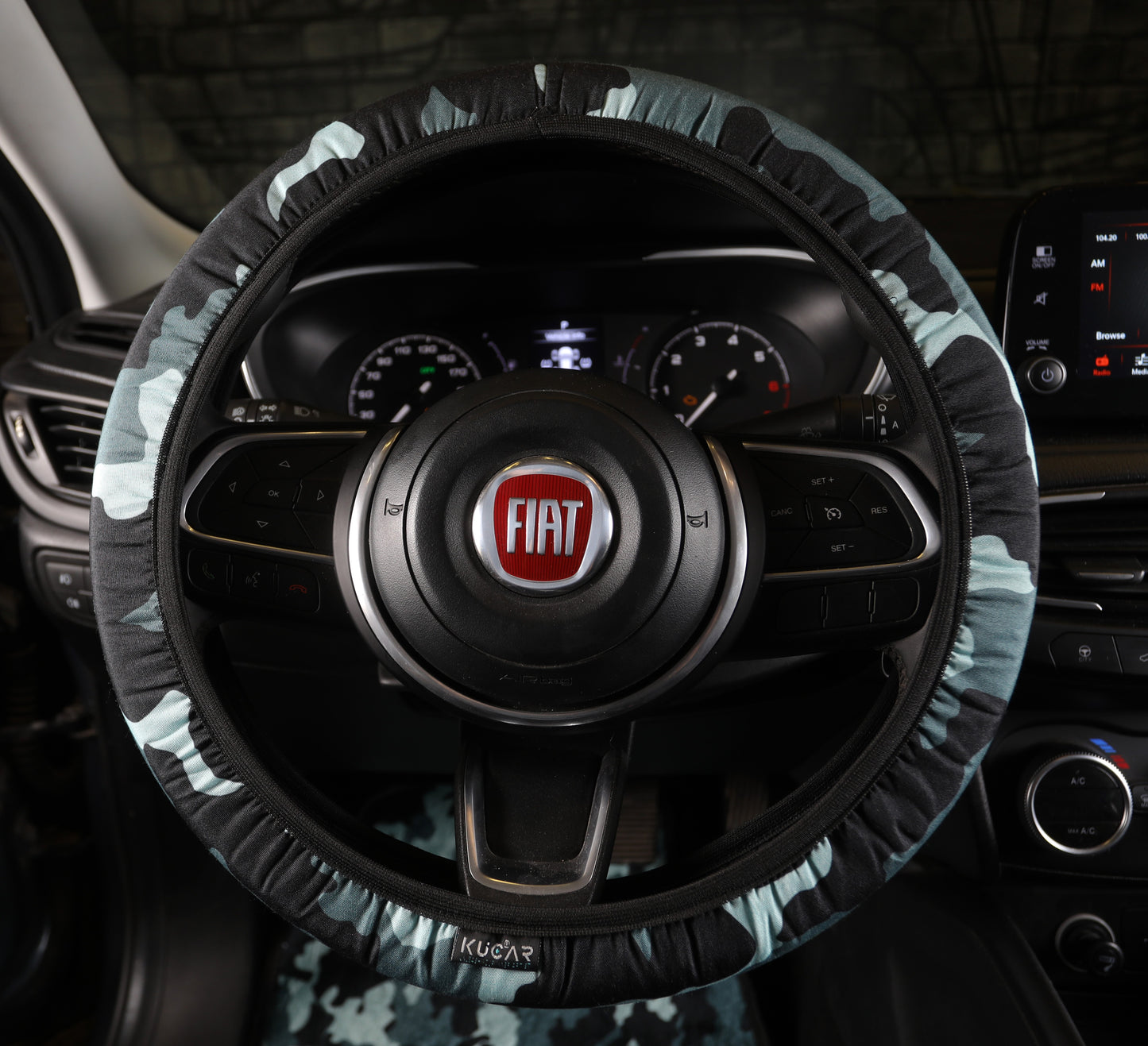 Navy Camouflage - Steering wheel