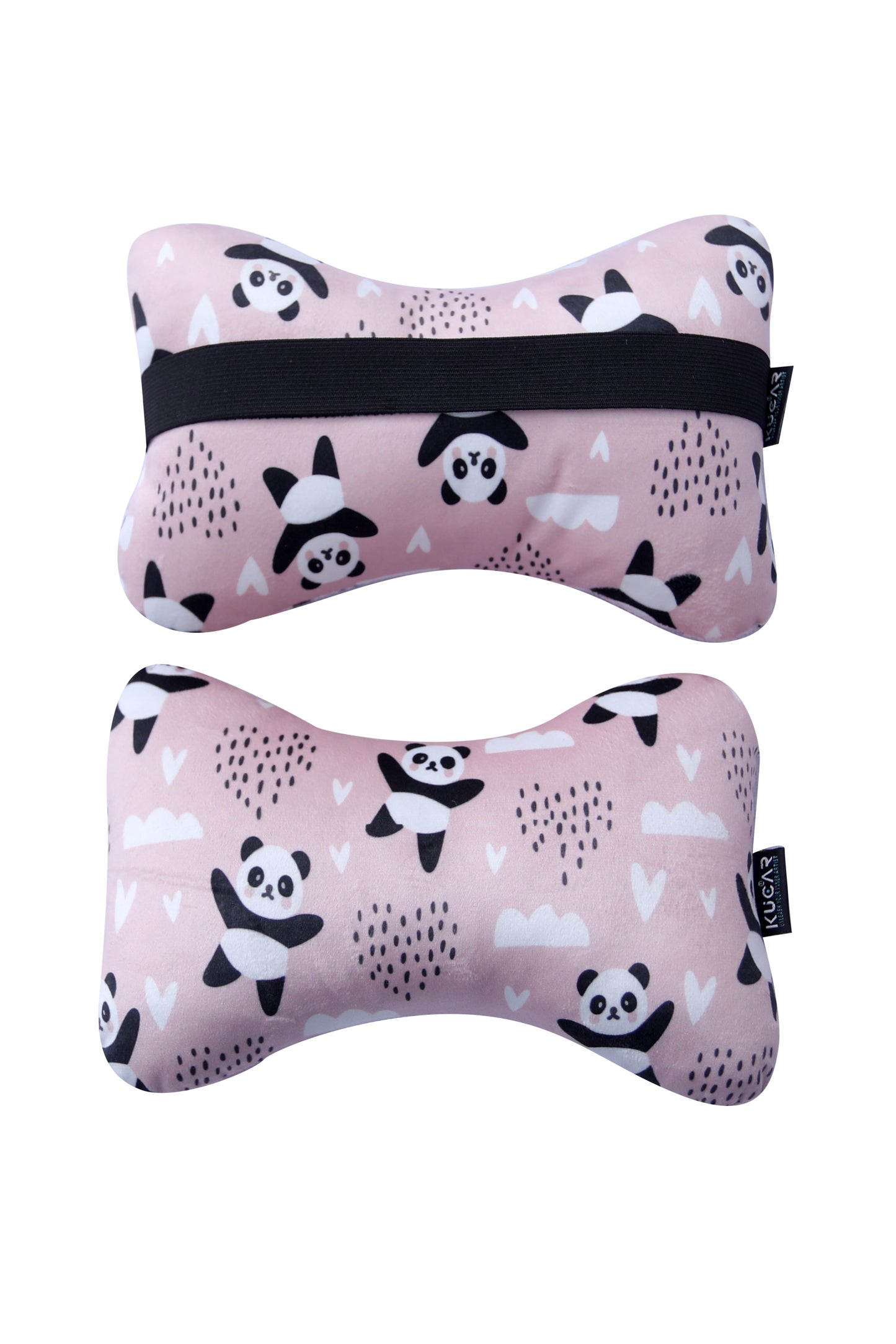 Panda Love - Set of 2 Neck Pillows