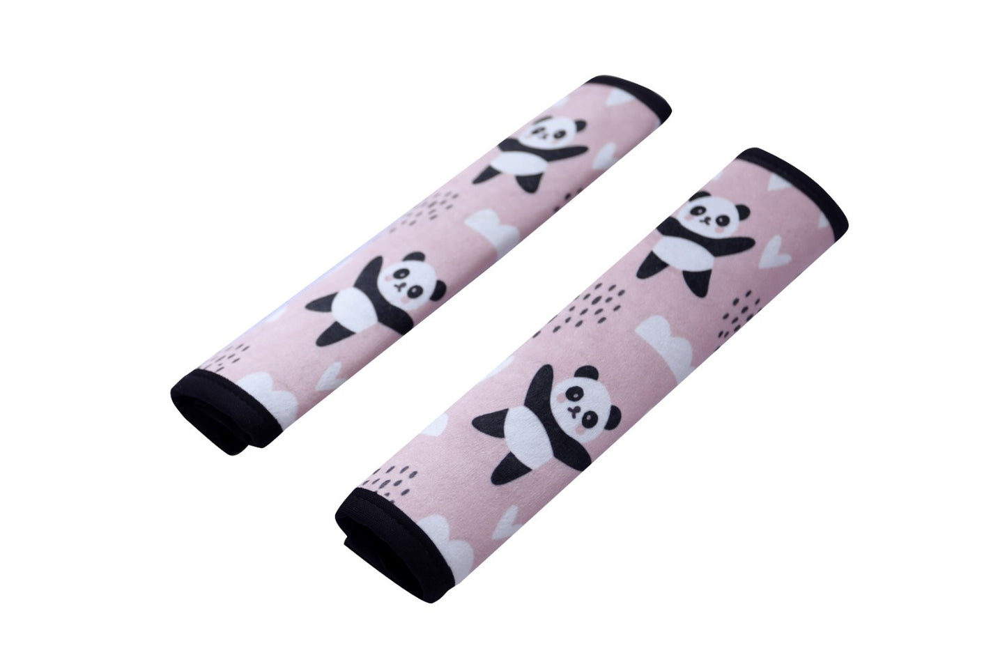 Panda Love -Set of 2 Seat Belt Covers