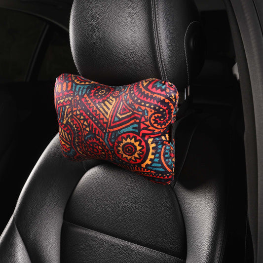 Vintage African - Set of 2 Neck Pillows