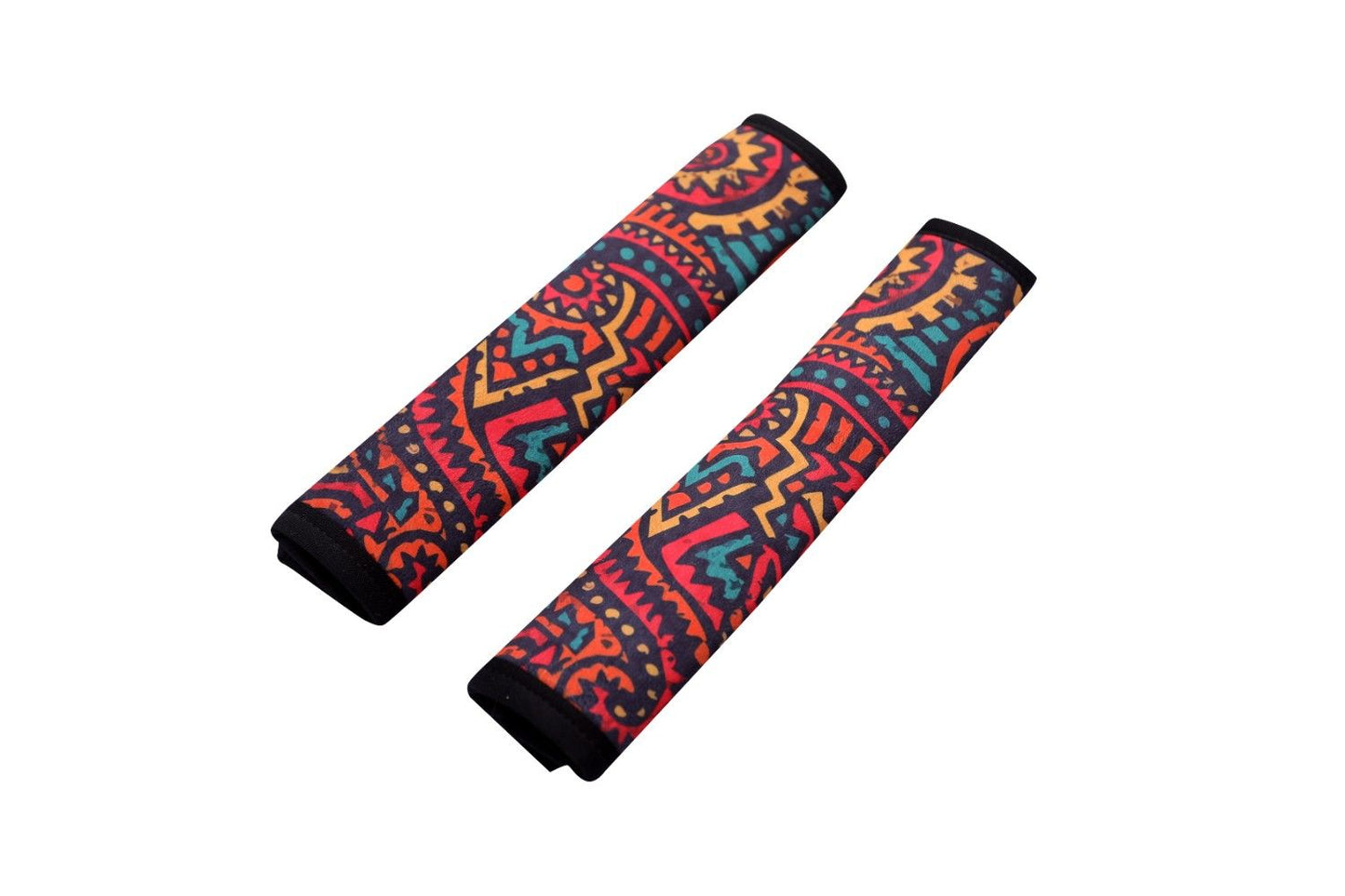 Vintage African - Set of 2 Seat Belt Covers