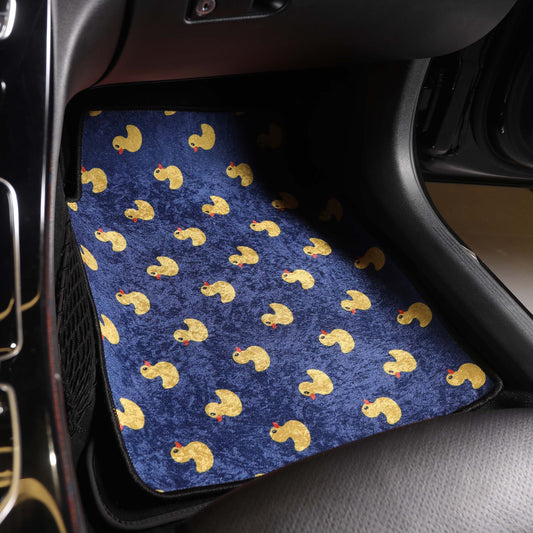Yellow Duck - Set of 4 Car Mats
