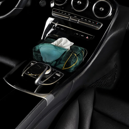 Green Marble - Tissue Cover