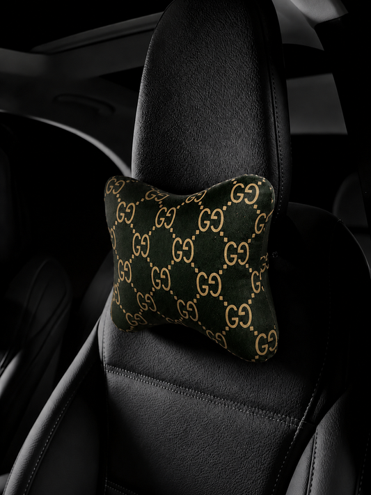 Gucci Olive - Set of 2 Neck Pillows