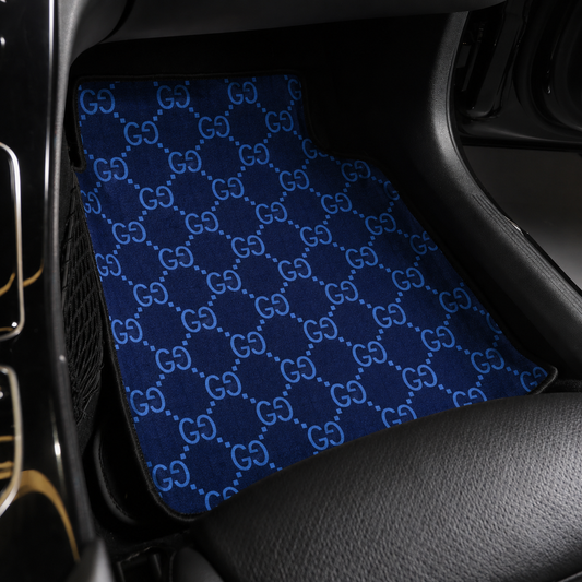 Gucci Blue - Set of 4 Car Mats