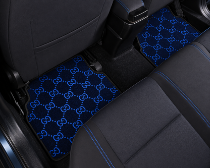 Gucci Blue - Set of 4 Car Mats