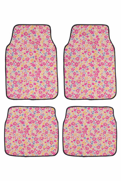 Floral - Set of 4 Car Mats