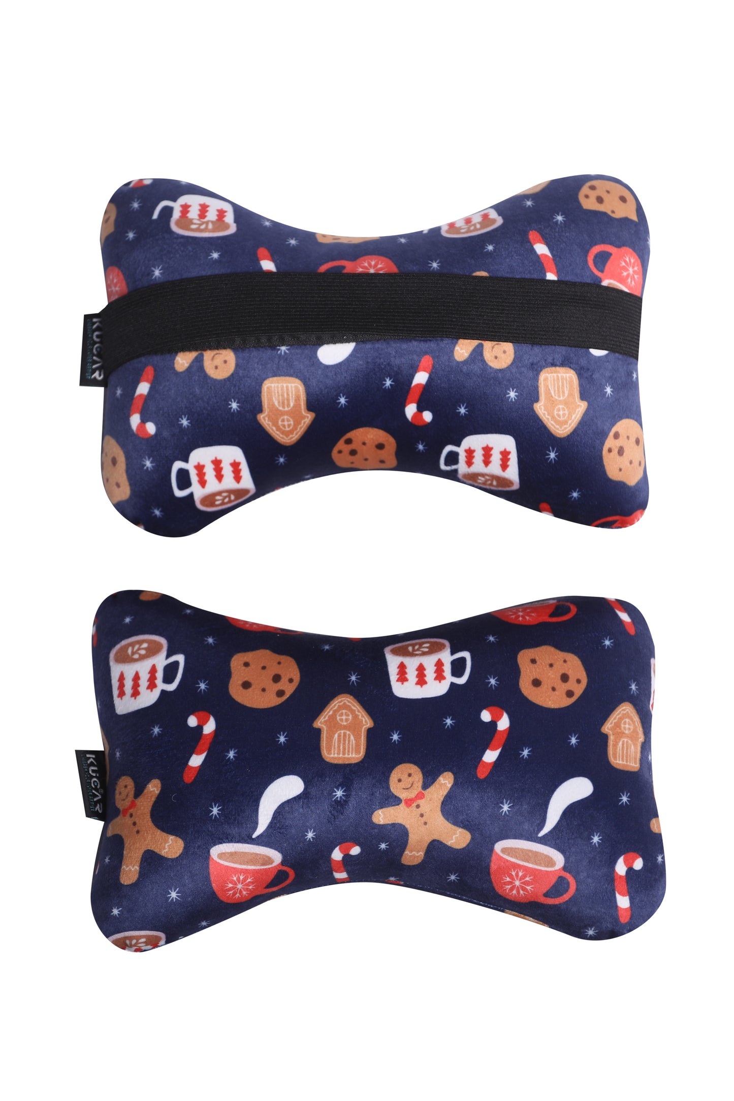 Hot Chocolate - Set of 2 Neck Pillows
