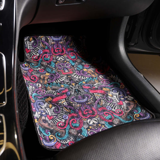 Musical - Set of 4 Car Mats
