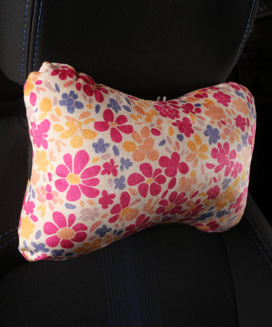 Floral- Set of 2 Neck Pillows
