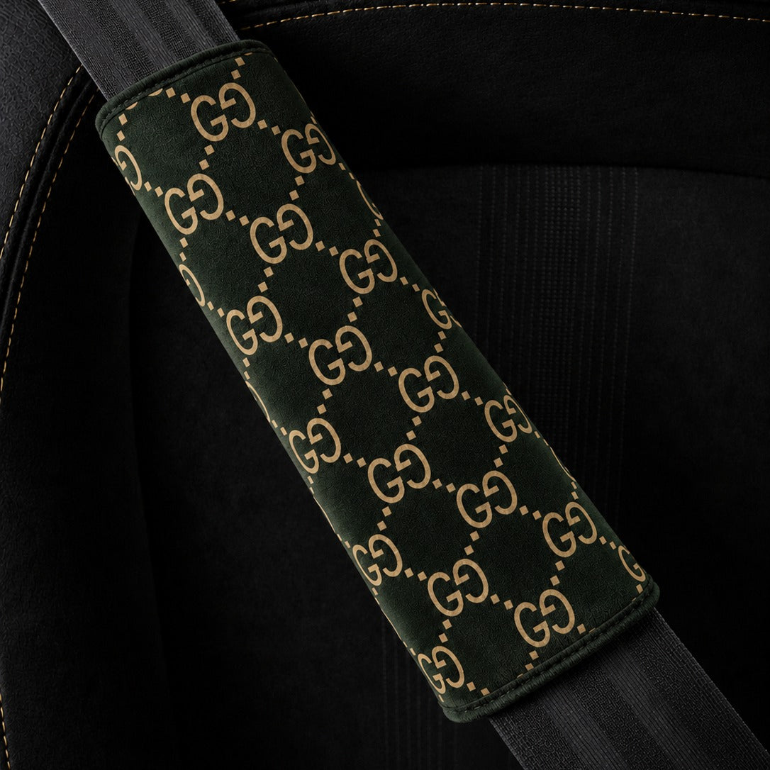 GG Olive - Set of 2 Seat Belt Covers