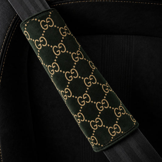 GG Olive - Set of 2 Seat Belt Covers
