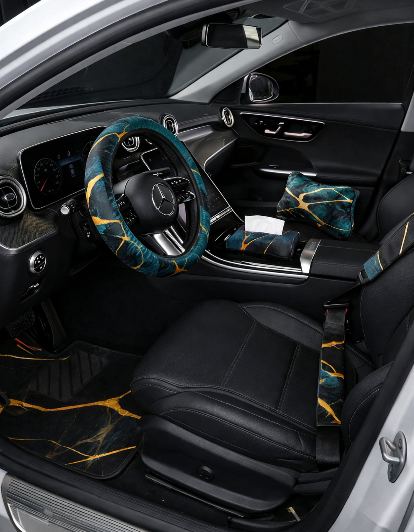 Green Marble - Steering wheel