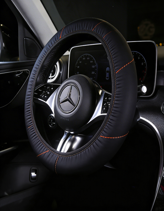 Orange Black - Steering wheel