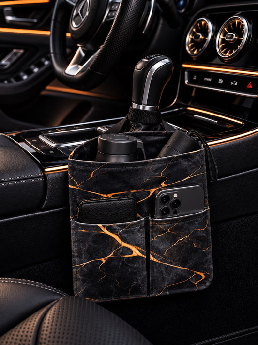 Orange Black Pocket